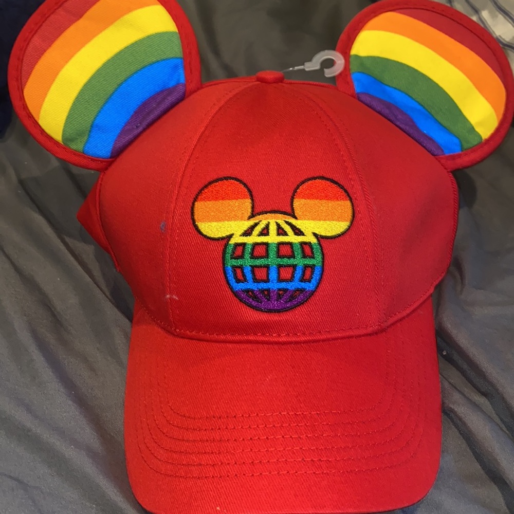 Cute Mickey rainbow hat from Disney parks